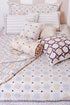 20s Cotton Bed Cover in Block Print